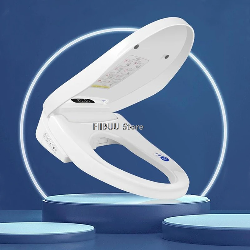 Smart Bidet Toilet Seat with Instant Heating Remote Control Heated Toilet Seat Bidet Cover Warm Air Dryer Feminine Wash toilet seat cover toilet seat accessories