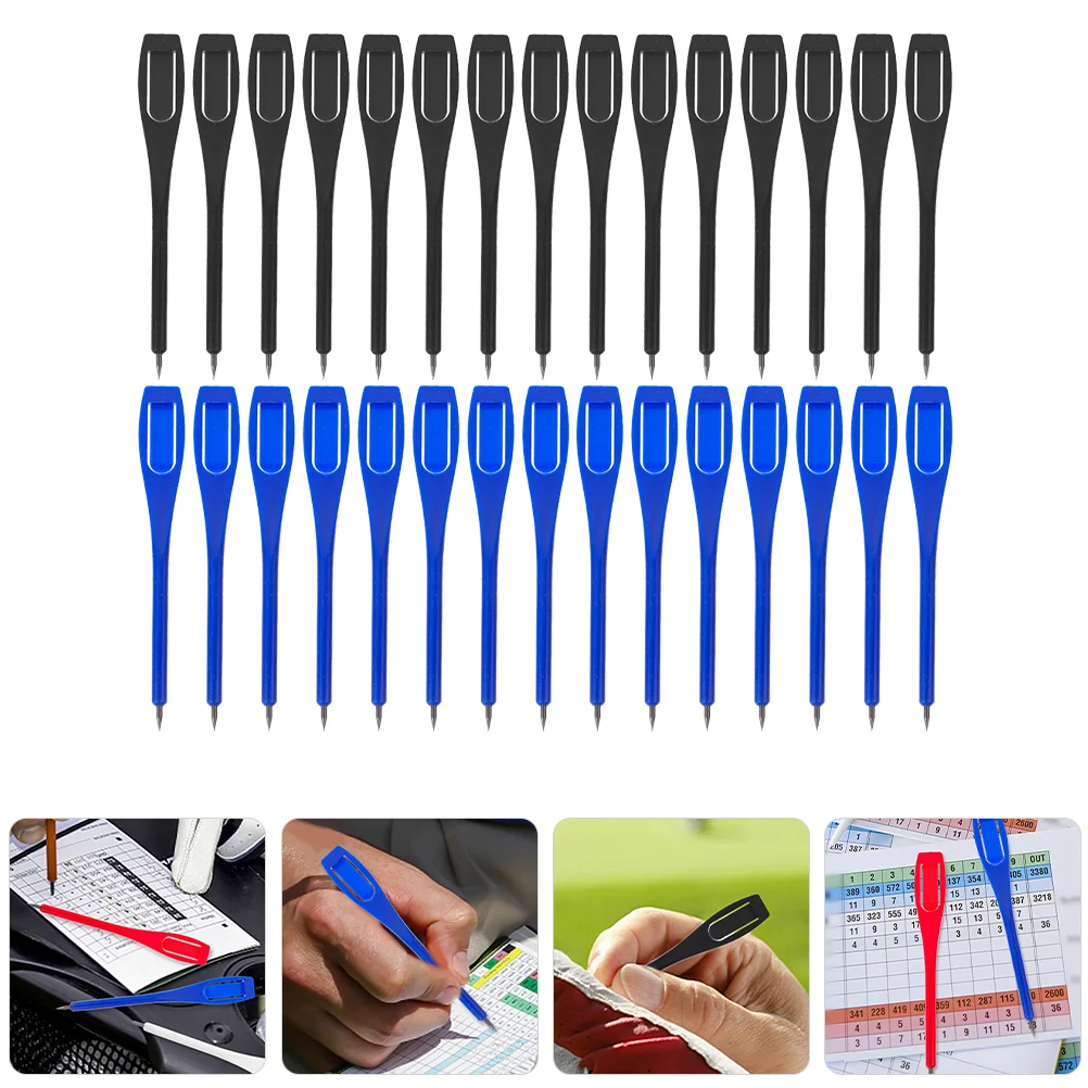 

30 Pcs Golf Scoring Pencil Non Sharpening Pencils Multi-functional Golfs Supplies Tool Score Practice Golfing Portable