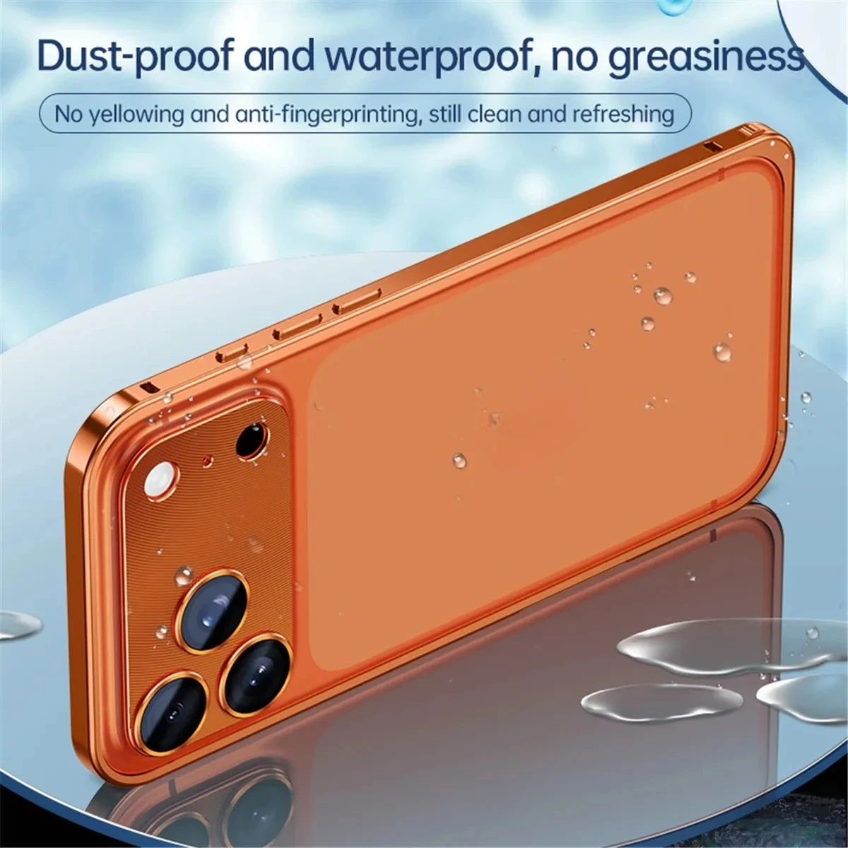 Premium Aluminum Alloy Frame Metal Case with Lens Protection and Heat Dissipation