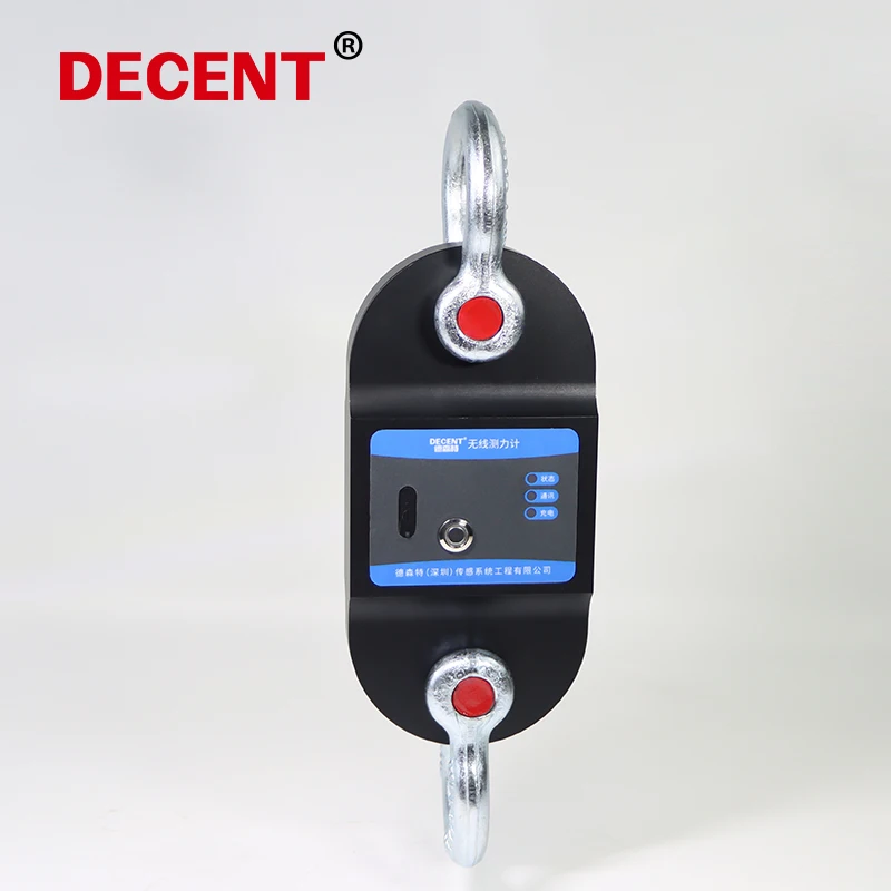 

DYBH-103 Port 20T ship crane dynamometer with digital display electronic tension gauge 500T wind power lifting hook scale
