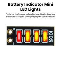 1S/2S/3S Mini Battery Level Indicator Module Lithium Battery Power Indicator Module Mini LED Battery Level Display Light - Image 2