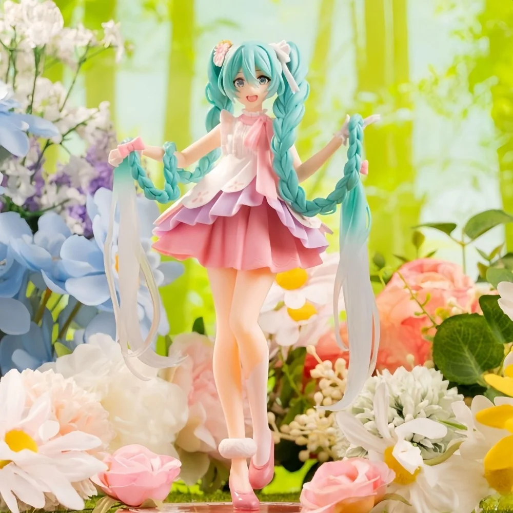 Hatsune Miku Anime Girl Desktop Decor Collectible Doll - Kawaii Vocaloid Statue