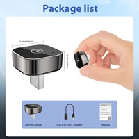 2026 Pionray 2 in 1 Wireless CarPlay Adapter&Android Auto Wireless Adapter, 5Ghz WiFi Type-C/USB Plug Play CarPlay Wireless - Image 8