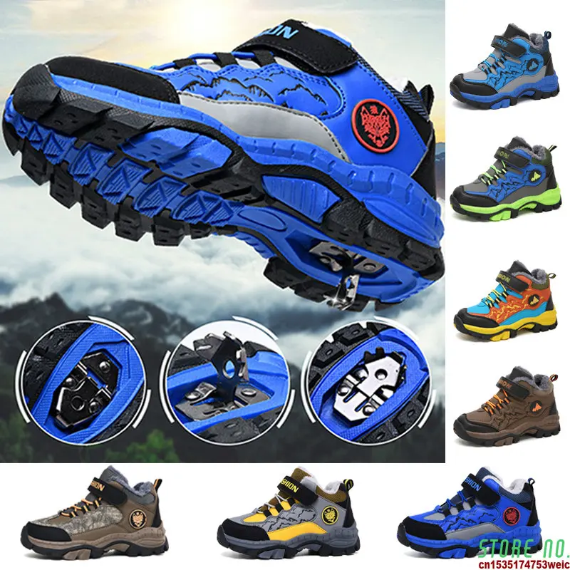 winter-kids-hiking-shoes-super-warm-plus-cotton-boy-sneakers-non-slip-leather-waterproof-boots-teenager-trekking-climbing-shoes