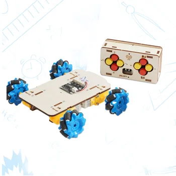 DIY Physical Model Science Experiment Educational Toy for Kids Remote control MCNA Mother-wheel Car Children Educational Toys