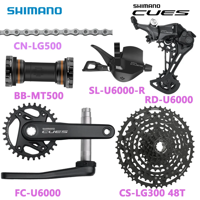 Original SHIMANO CUES U6000 Groupset SL-U6000-10 R RD-U6000 FC-U6000-1 ...