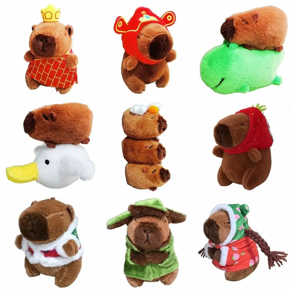 Llavero Capybara Para Mujer - Acero Inoxidable Plateado, Grabado 'Just A Girl Who Loves Capybaras', Regalo Original