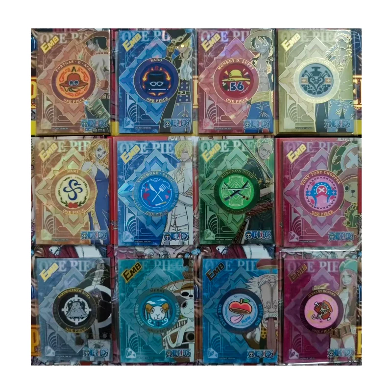 Anime One Piece Luffy Nami Nico Robin Yamato Boa Zoro Sanji Hancock Collectible Cards Christmas Birthday Gift Children's Toys 2