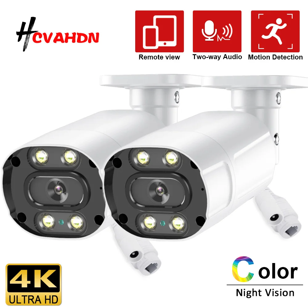 

IP-камера видеонаблюдения, 4 к, 8 Мп, H.265, 5 Мп