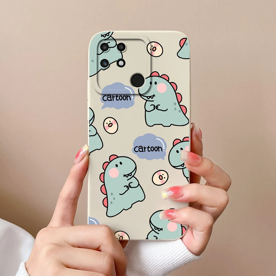 Fashion Love Heart Soft Smooth Liquid Silicone Phone Case - Bumper Cover