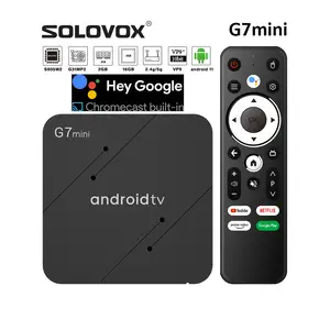 Review iATV G7 mini Amlogic S905W2 Android 11 TV Box Unboxing 