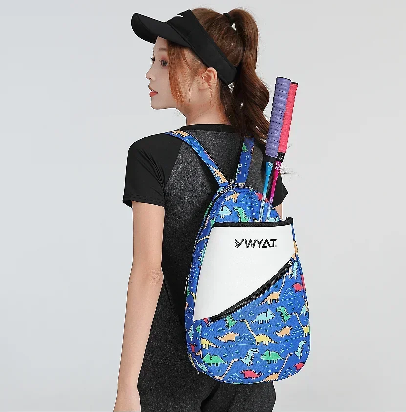 Professional YWYAT Badminton Tennis Sports Bag Racket With Shoe Bag Unisex High-quality Children Racket Bag Racquet Backpack 2
