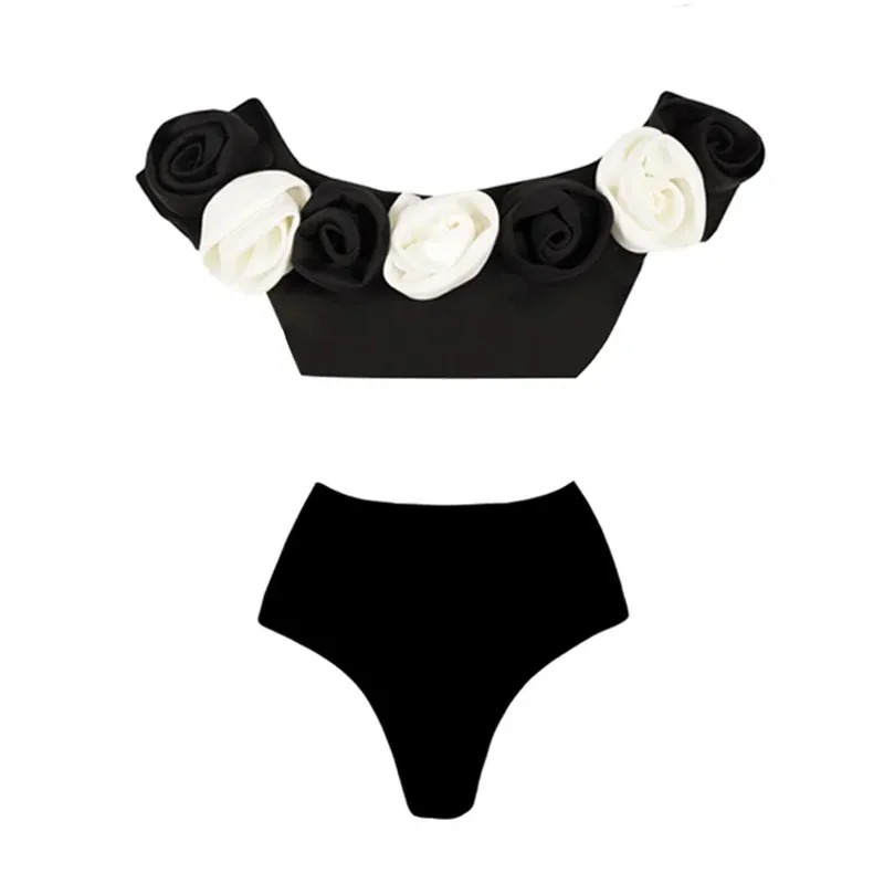 2024New Push up Bikini Sexy High WaistbikiniSplit Swimsuit New Wholesale Chiffon Dress