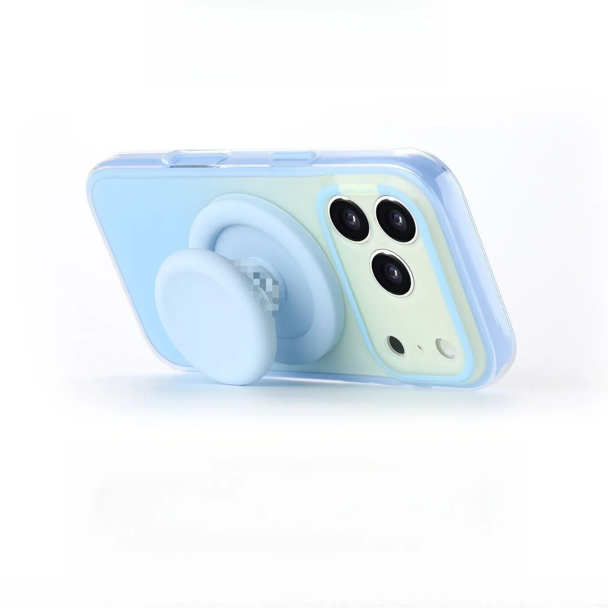 Candy Color Silicone Magnetic Phone Stand with Strong Attraction