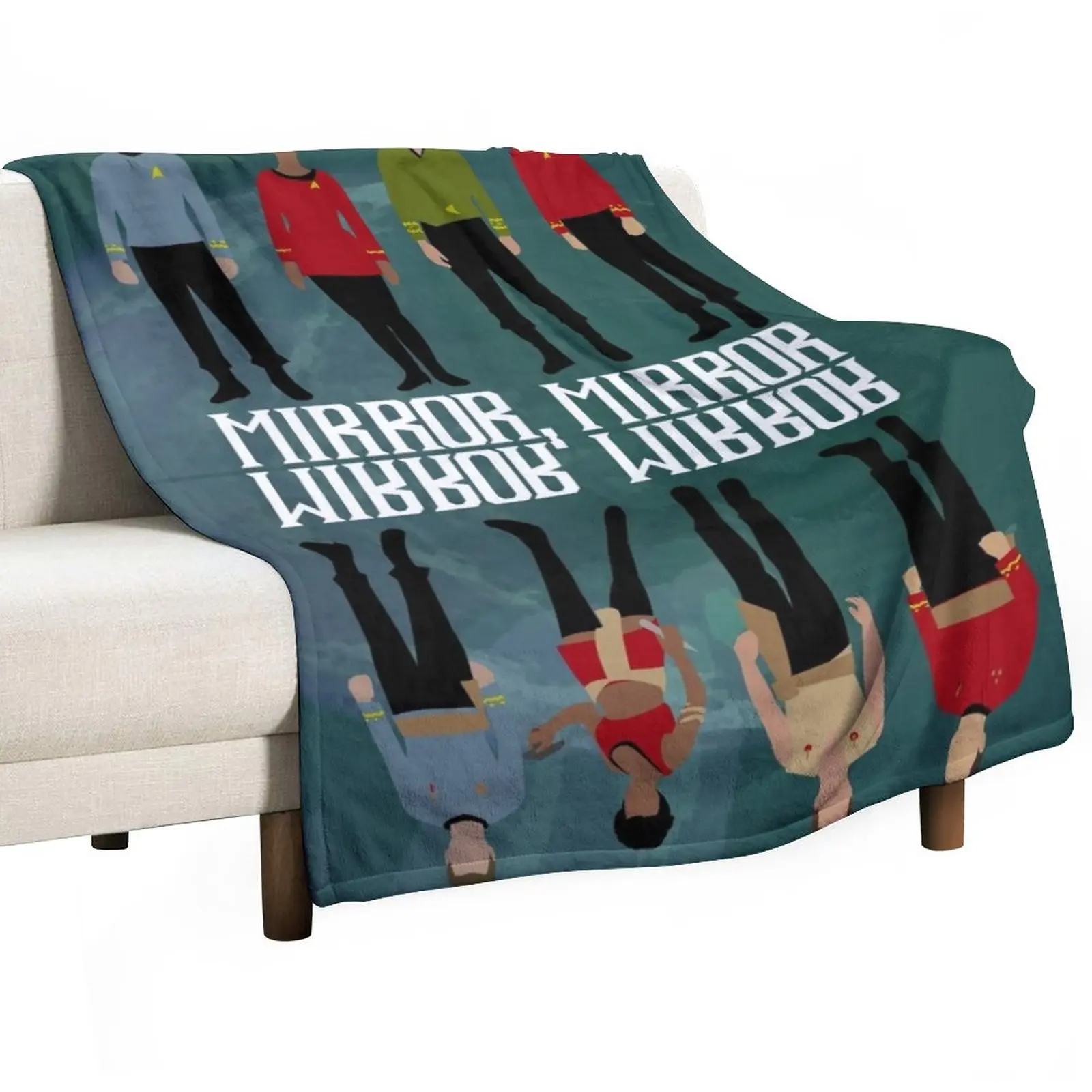 

Mirror, Mirror Throw Blanket Luxury St Blanket Decorative Sofa Blanket