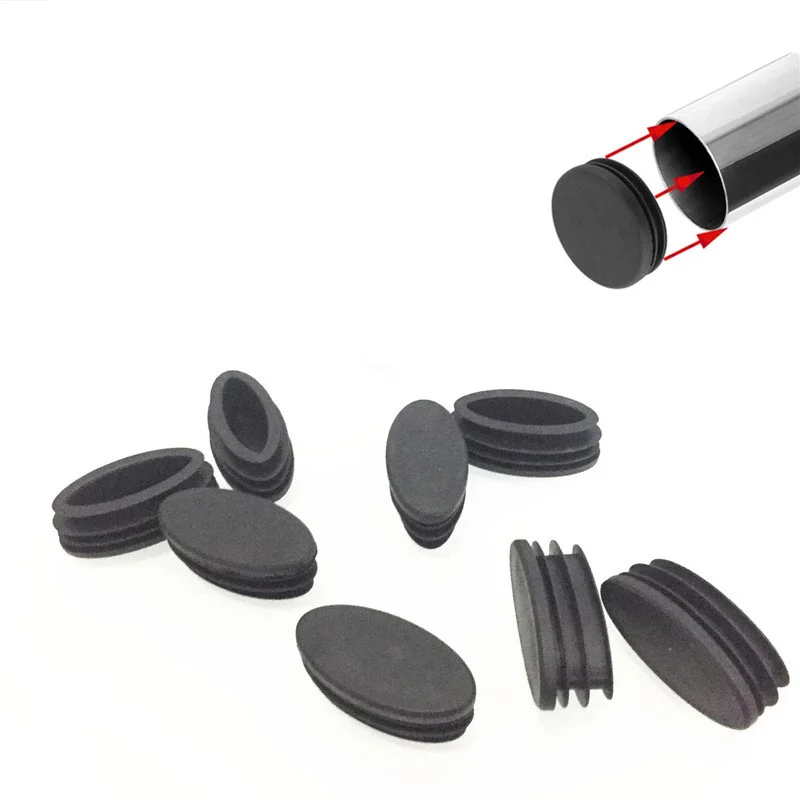 Pipe Plugs Chair Leg Caps Chair Leg Protector Furniture Foot Protector Furniture Leg Caps Furniture Leg Pads Furniture Foot Pads Rubber Furniture Feet Pads Furniture Feet 8pcs olive tube plug pipe Blanking End Cap Non-slip Table Foot Dust Cover chair leg Socks Floor Protector Pad
