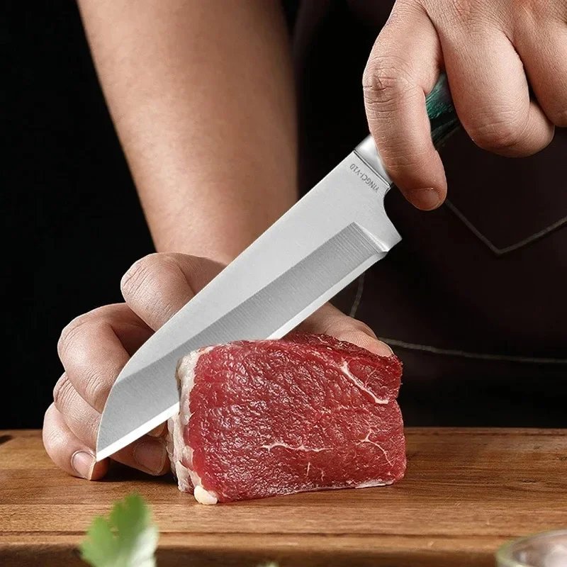 Sharp Butcher Boning Knife Meat Cleaver Stainless Steel Paring Fruit Knife Household Vegetable Slicing Knife Cooking Tools