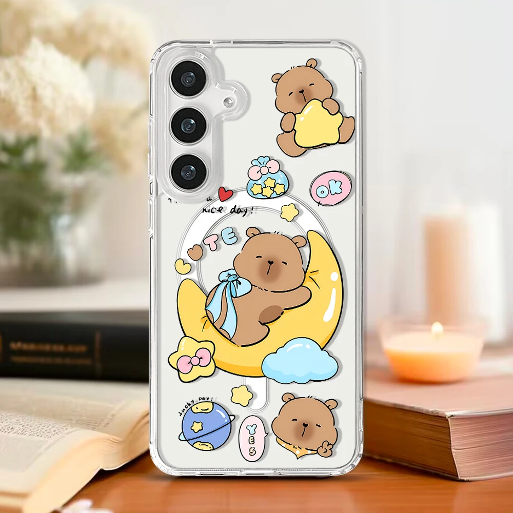 Adorable Capybara Magnetic Phone Case