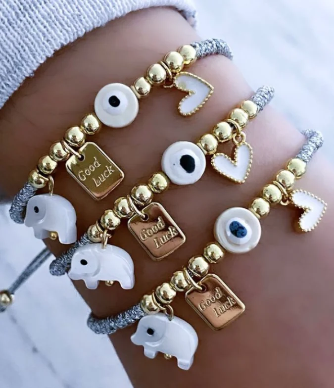 

Elephant eyes lucky bracelet Jewelry Trendy Jewellery Pulsera
