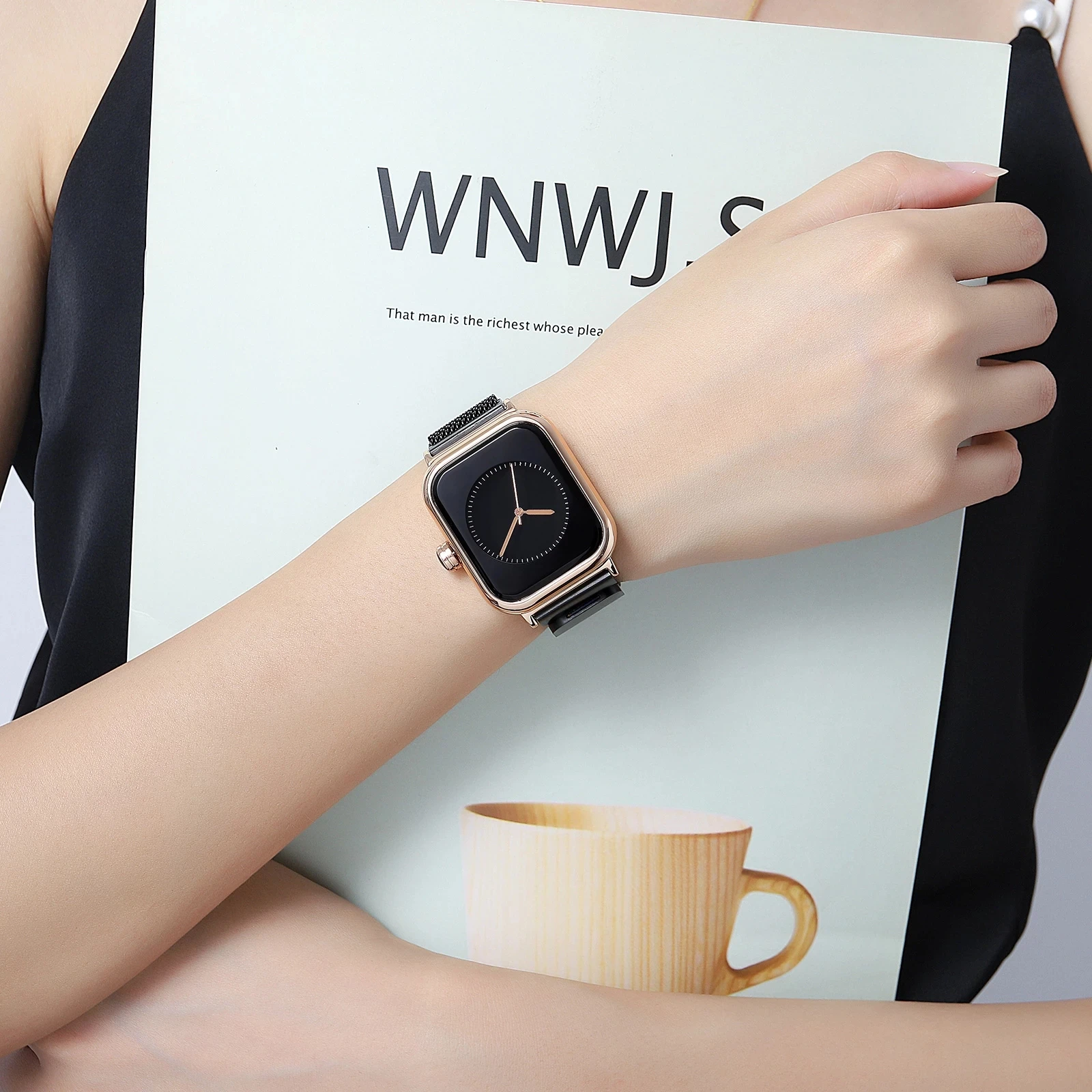 Fashion Ladies Watch Gold Luxury Fashion Casual Silicone Strap or Stainless Steel Mesh Strap Waterproof watch Relogio Feminino