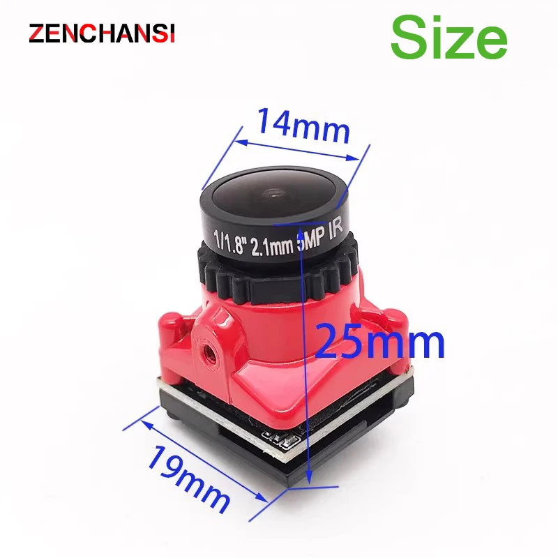 Over 20Km 5.8Ghz 2W FPV Wireless VTX Transmitter Built-in Microphone and 2.1mm cmos 1200TVL fpv camera use for long distance