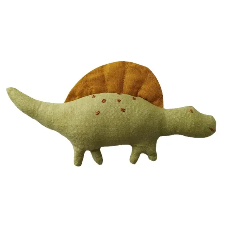 New Nordic Baby Dinosaur Soothes Doll Boy Creative Plush Toy Give Baby Gifts Cartoon Doll Children's Room Decoration For Kid Toy