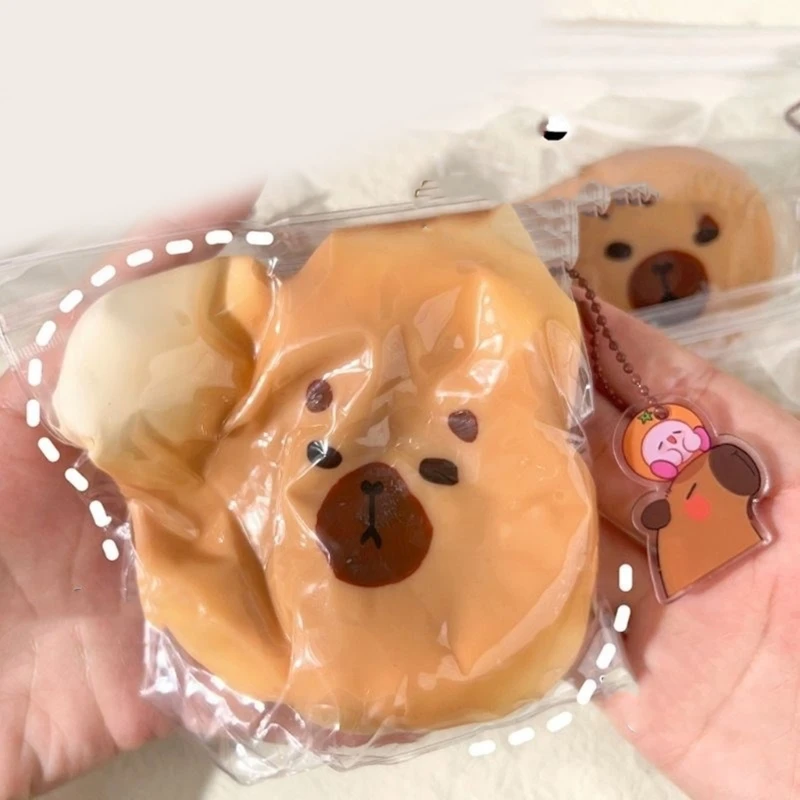 

Stretch Capybara Squishy Toy Antistress Toy Squeeze Soft Stress Relief Funny Fidgets Slow Risings Toy Kids Gift
