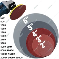 2 3 4 5 6 Inch Round Sandpaper Disk Abrasive Polish Pad Plate Sanding Sheet Polishing Kit Grit Paper Discs Grit 60-5000 1