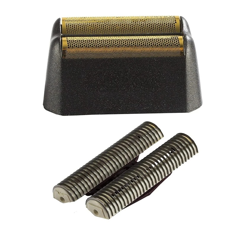 Electric Shaver Head Professional Shaver Replacement Foil and Cutter Bar Assembly for Wahl 5 Star Series Finale Shaver #7043