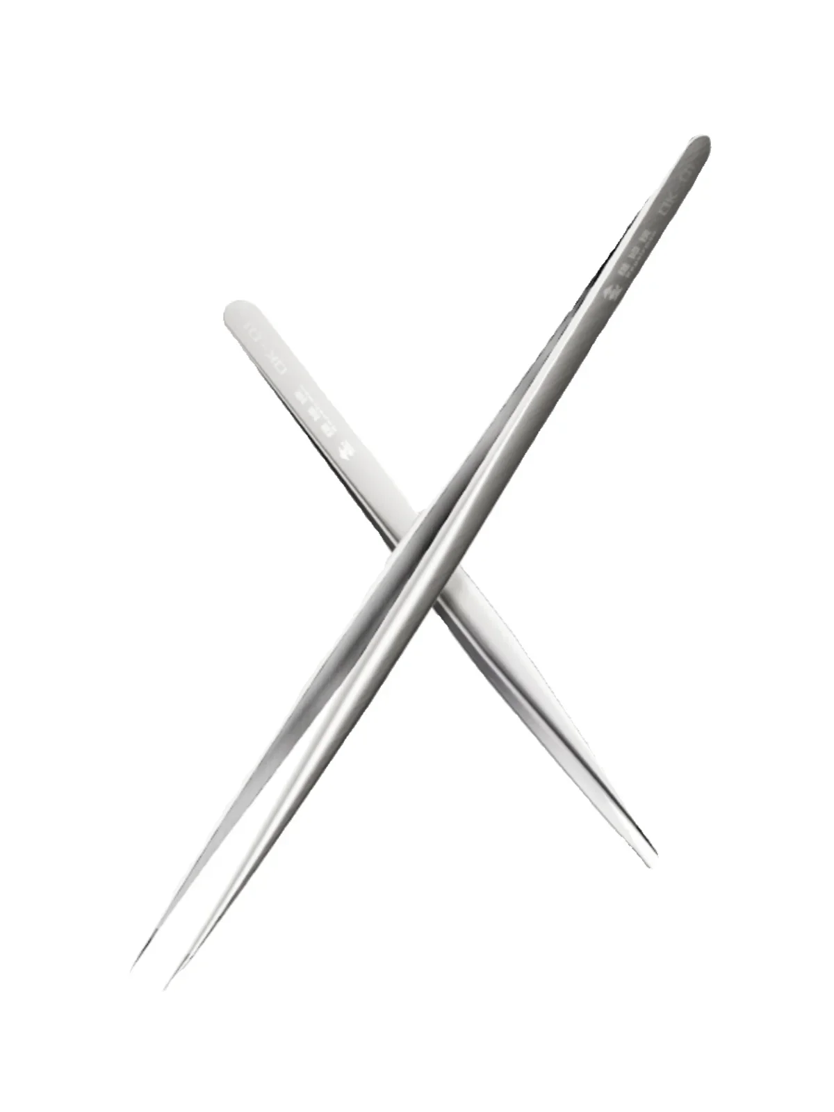 Precision Tweezers ESD Anti Static Tweezers Tweezer Tool 2pcs/lot YCS OK-01 Anti-static Precision Tweezers Set Pointed Curved Stainless Steel ESD Tweezer Electronics Repair Hand Tools