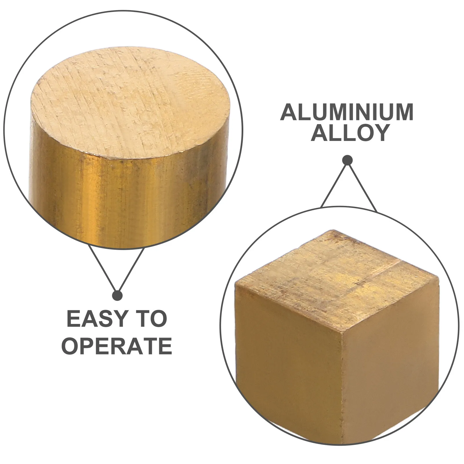 7개의 구리, 철, 알루미늄 밀도 큐브 및 실린더 세트, 정밀 금속 과학 교육용 세트, 물리 실험 교실용