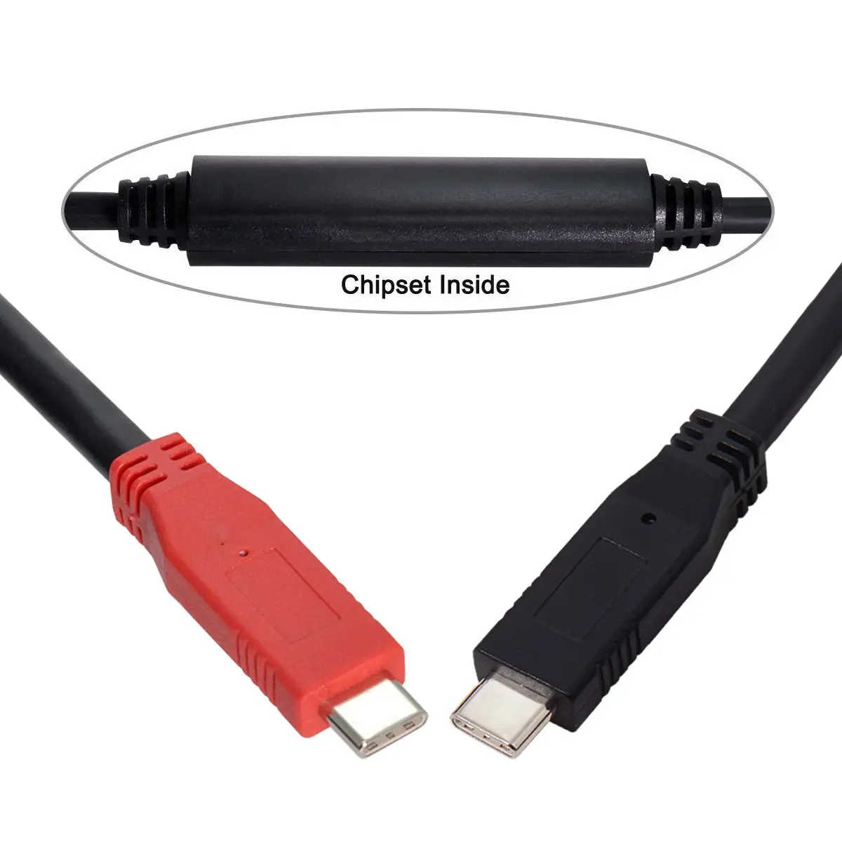 

CY 8m USB-C Type-C to USB-C 5Gbps Gen1 Chipset Repeater Data Cable Single-Way Transfer for Industrial Camera Laptop PC&Disk