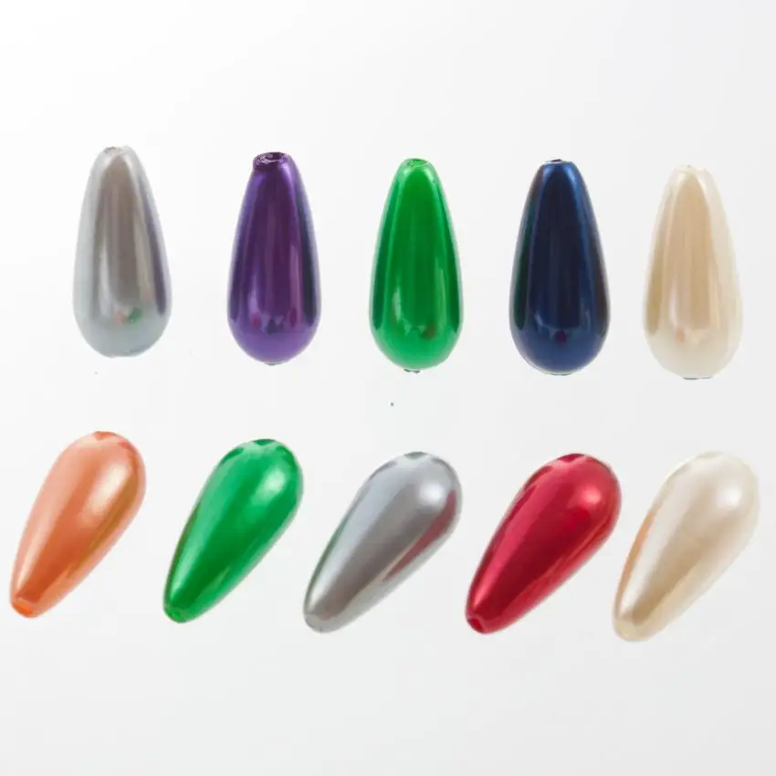 Colorful Beige ABS Imitation Pearl Beads