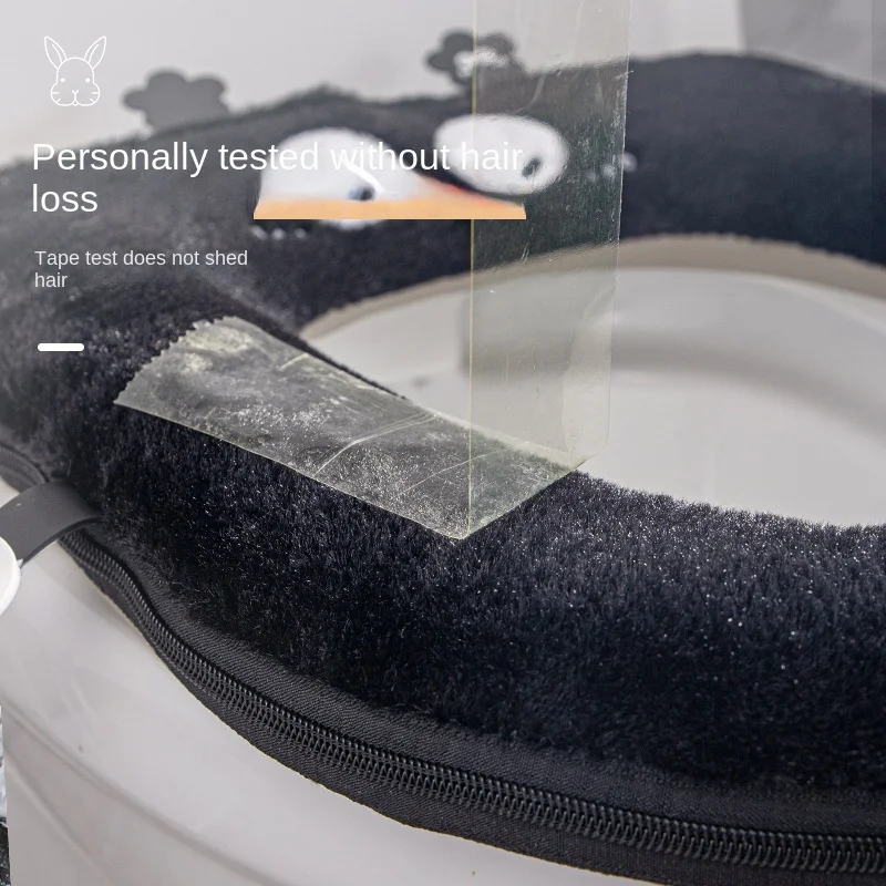 New 2025 winter soft toilet seat covers autumn home toilet cushion universal for all seasons WC seat warm Cape potty case pad 3