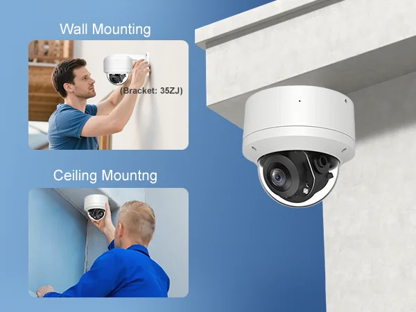 Anpviz Smart 4k 8MP POE IP PTZ Camera 5X Optical Zoom Audio Camera IR 30m Outdoor Security Protection Human Vehicle Detection