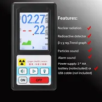 BR-6 Geiger Counter Nuclear Radiation Detector Personal Dosimeter X-ray Beta Gamma Detector LCD Radioactive Tester Marble Tool 2