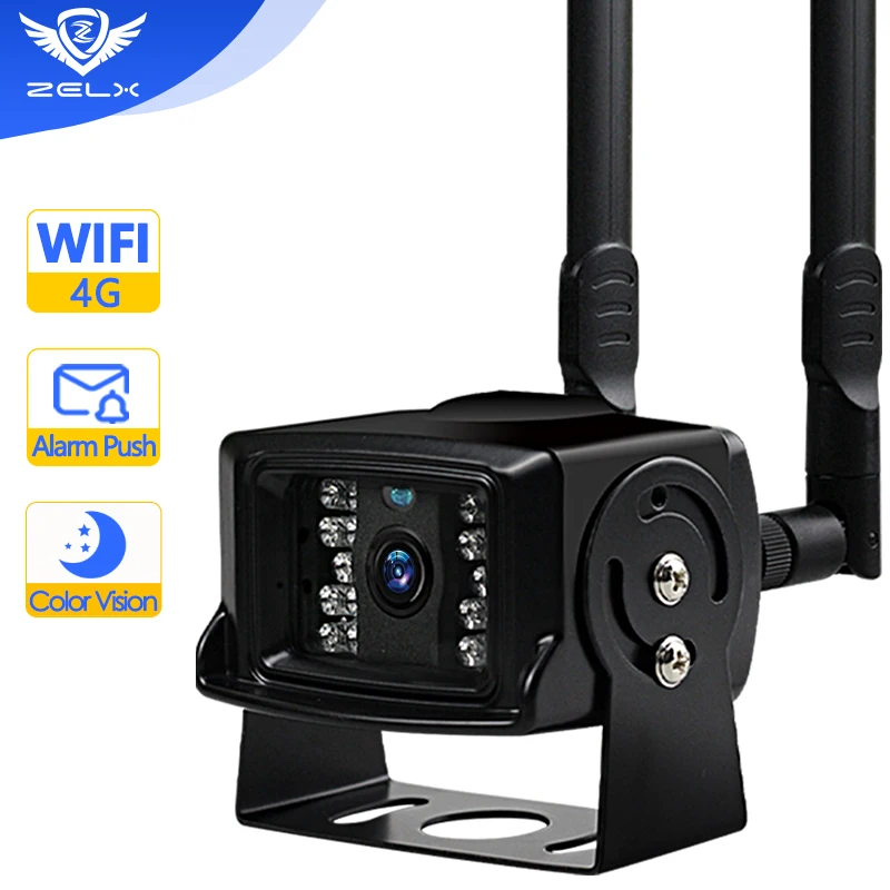 5-мегапиксельная мини-камера видеонаблюдения с Wi-Fi IP 1080P 4G наружная камера цветным