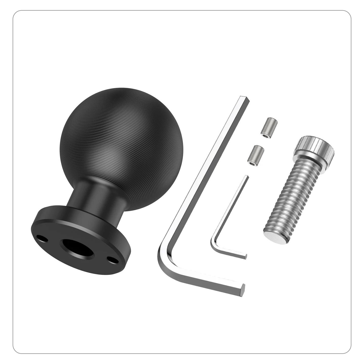 Aluminum Alloy 17mm Ball Head Adapter Clip For Go Pro Hero 10 9 8