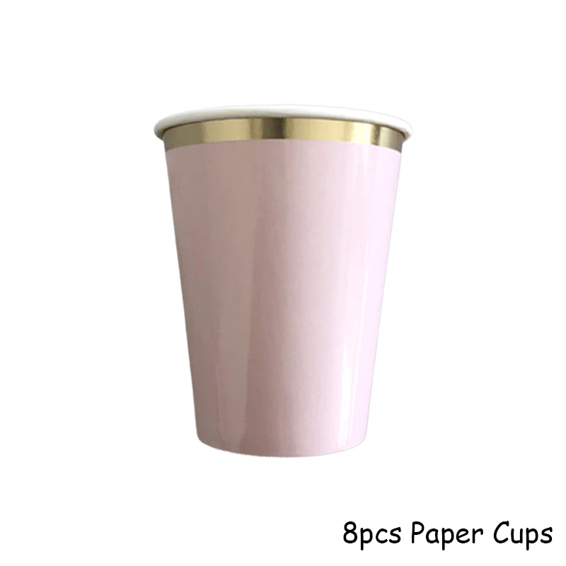 8pcs pink cup