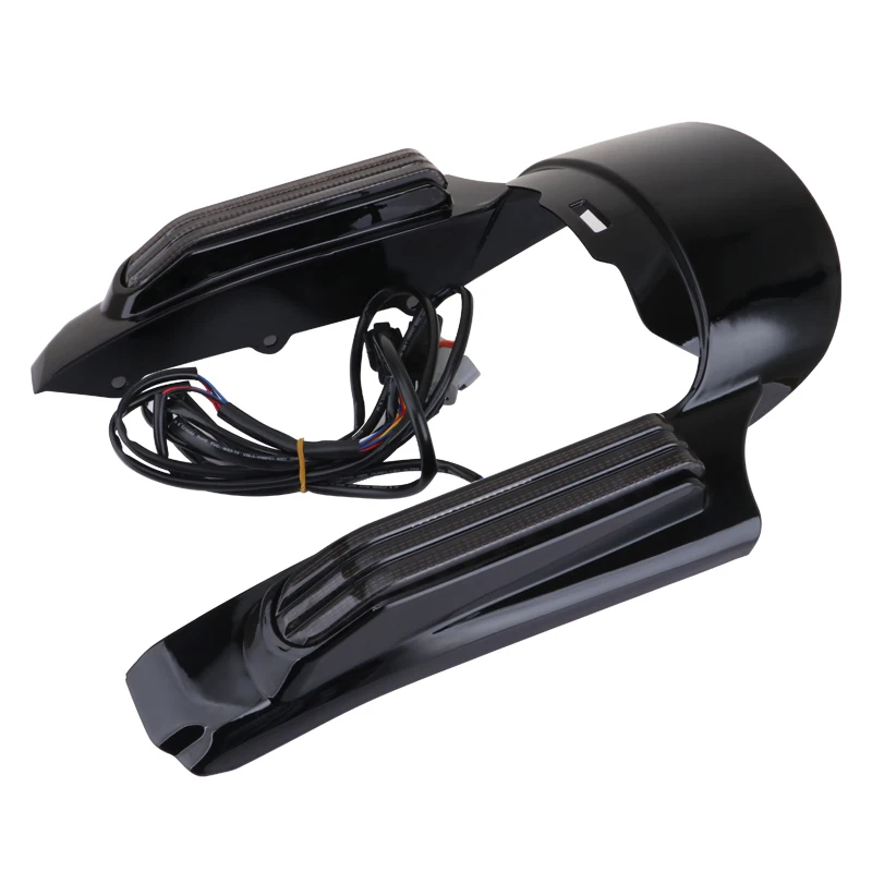 

Motorcycle Rear Fender RED LED Brake Light System Tail Light Fit For Harley Touring models Ultra Limited FLHTK 2010-2022