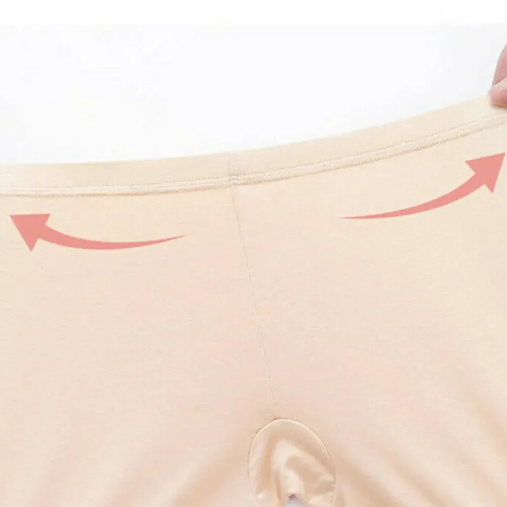 Women Lace Edge Shorts Underwear High Waist Seamless