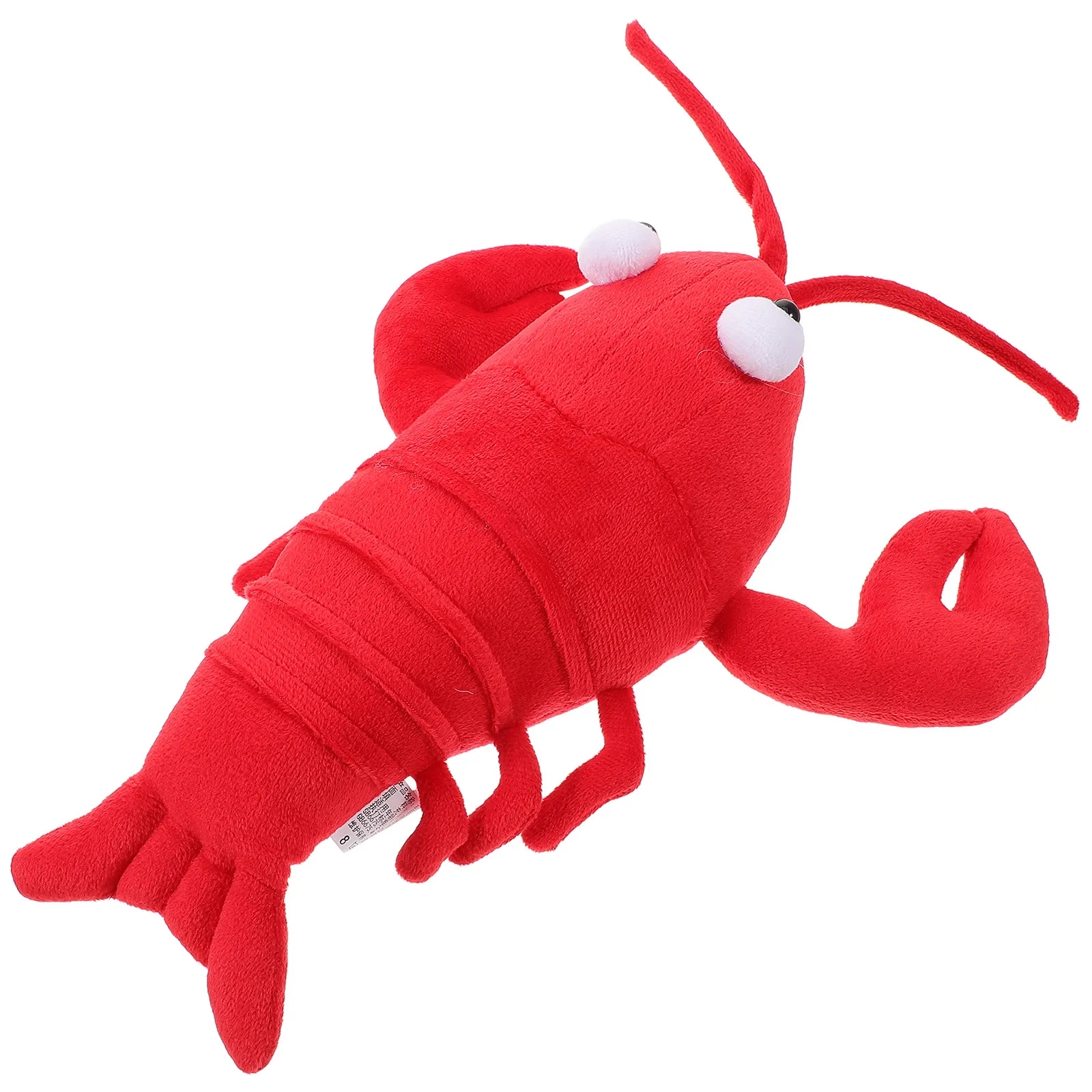 실물 같은 바닷가재 인형 부드러운 쿠션 어린이방 장식 바다 생물 파티 선물 바다 부드러운 베개 30cm 귀여운 인형