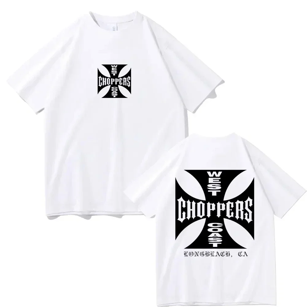 Summer Fashion T Shirt Women Men women West Coast Choppers Print T-Shirt Casual Short Sleeve O-Neck Tshirt Vintage Clothing Tee 2