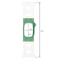 355mm Plastic Cross Stitch Hoop – Rectangle Embroidery Frame for Sewing Machine Parts & Accessories - Image 3