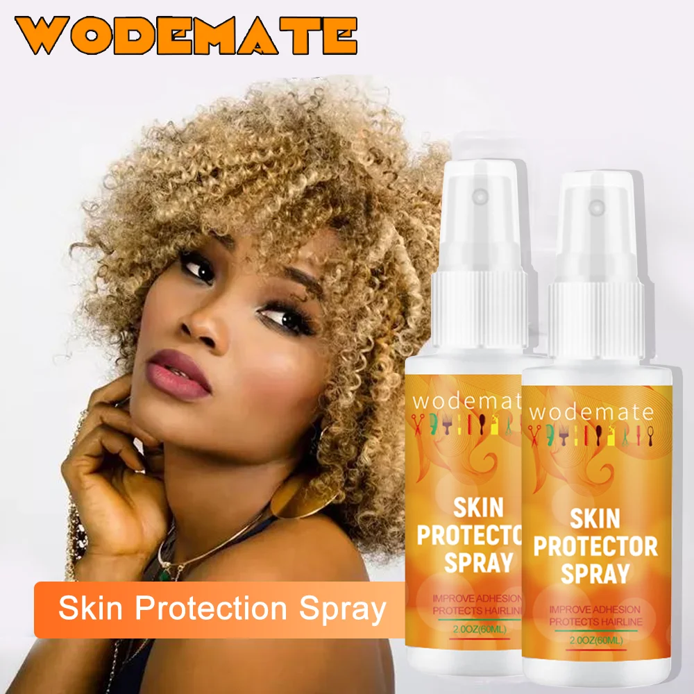 Scalp Protector Spray for Wig Waterproof Skin Protection Lace Glue Primer Prevents Irritation From Wig Tape Adhesives For Toupee