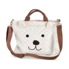 Diaper Bags Large Capacity Cartoon Bear Cotton Portable Travel Maternity Mommy Bag Women Handbag 1