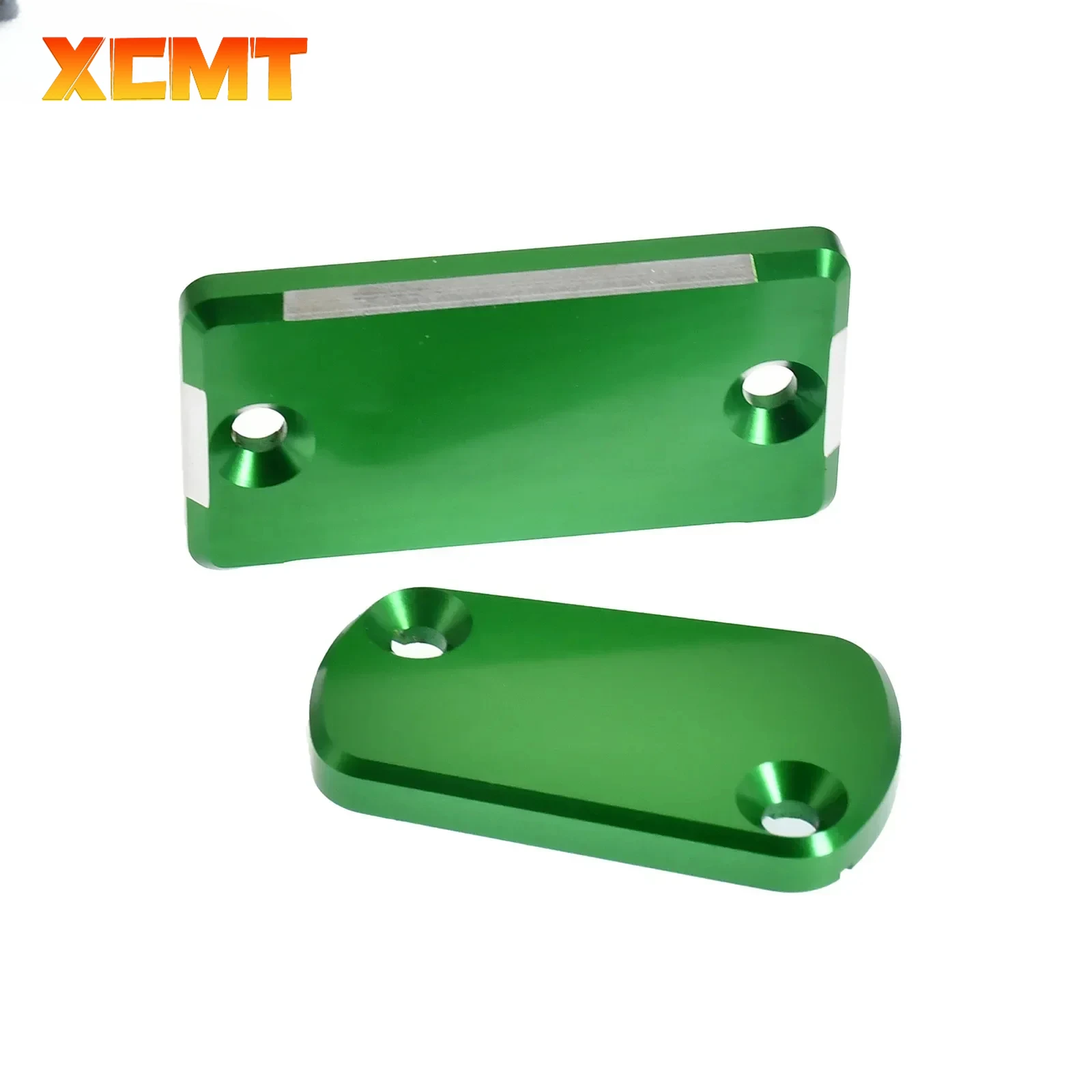 For Kawasaki KX125 KX250 KX250F KX450F 250F 450F KLX300R KLX450R CNC Motorcycle Front Rear Brake Fluid Reservoir Cap Cover