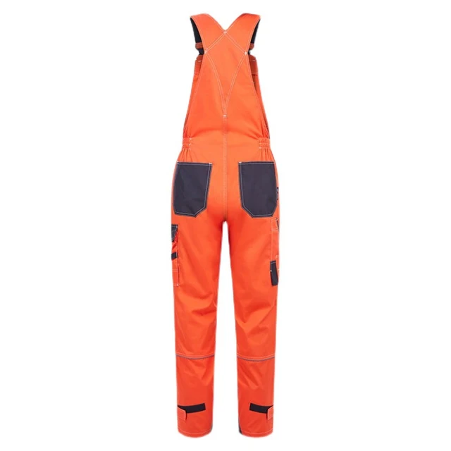 Plus Size Protective Bib Overalls with Multi Pockets