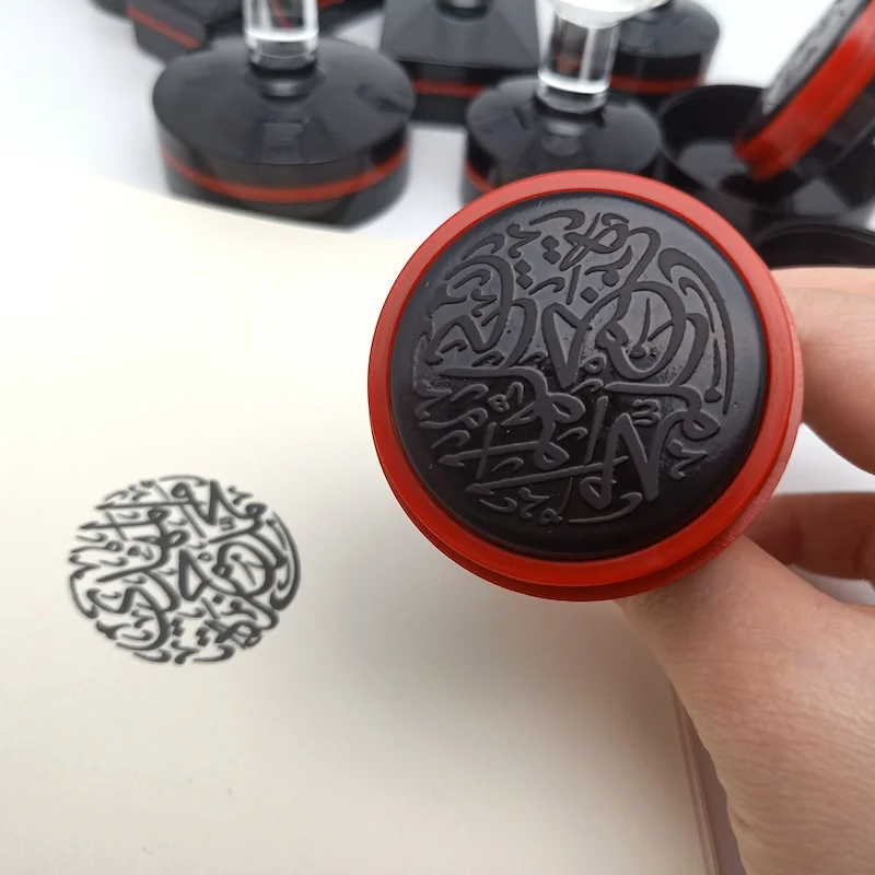 Self Inking Stamp Custom Your Own Logo Photosensitive Rubber Personalize