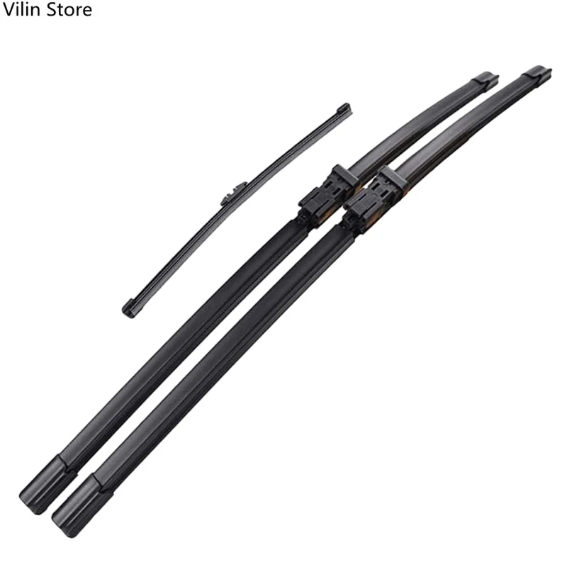 

Car Front and Rear Wiper Blade Kit Windshield Wiper Strip for Volvo XC70 2008-2016
